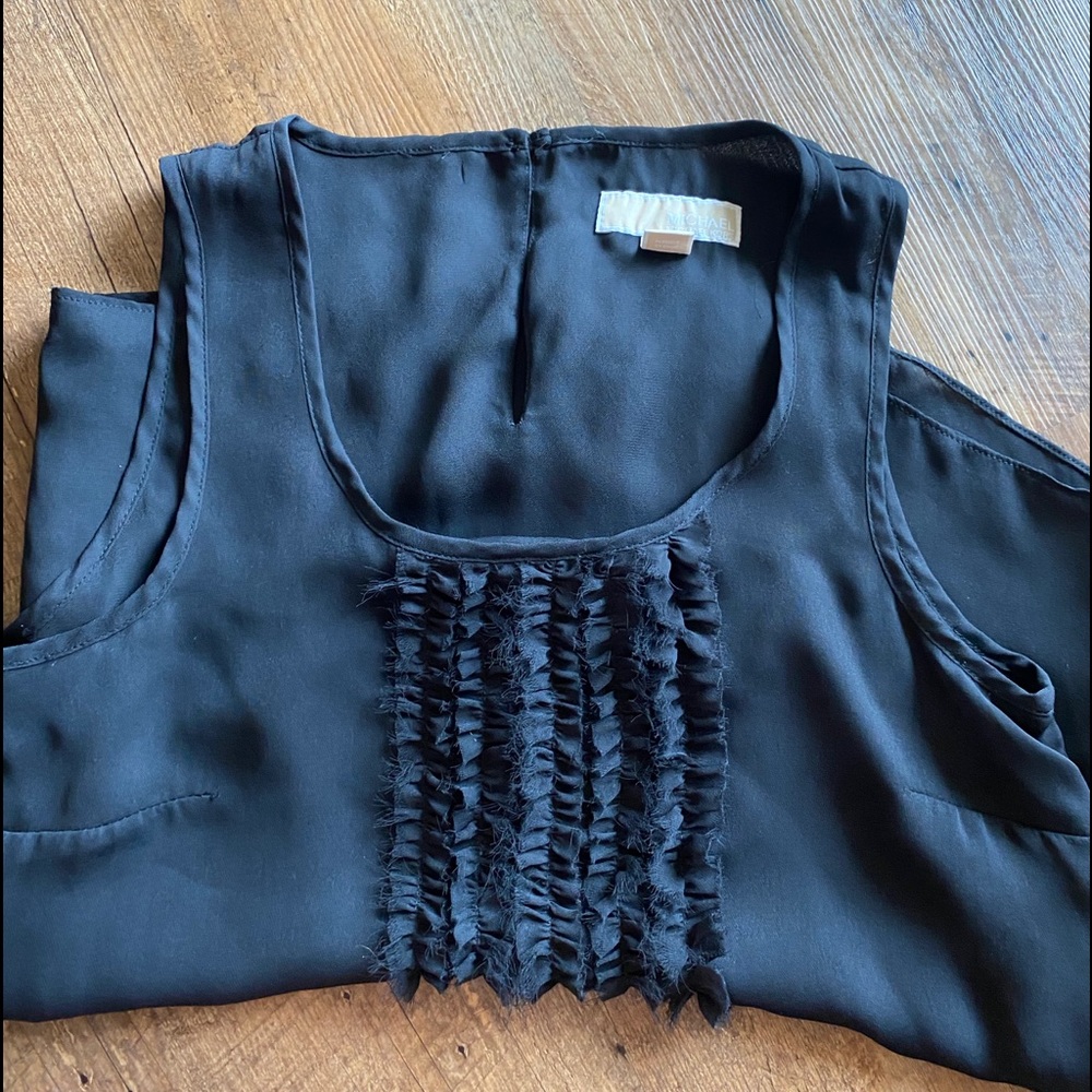 Michael Kors black dressy tank top